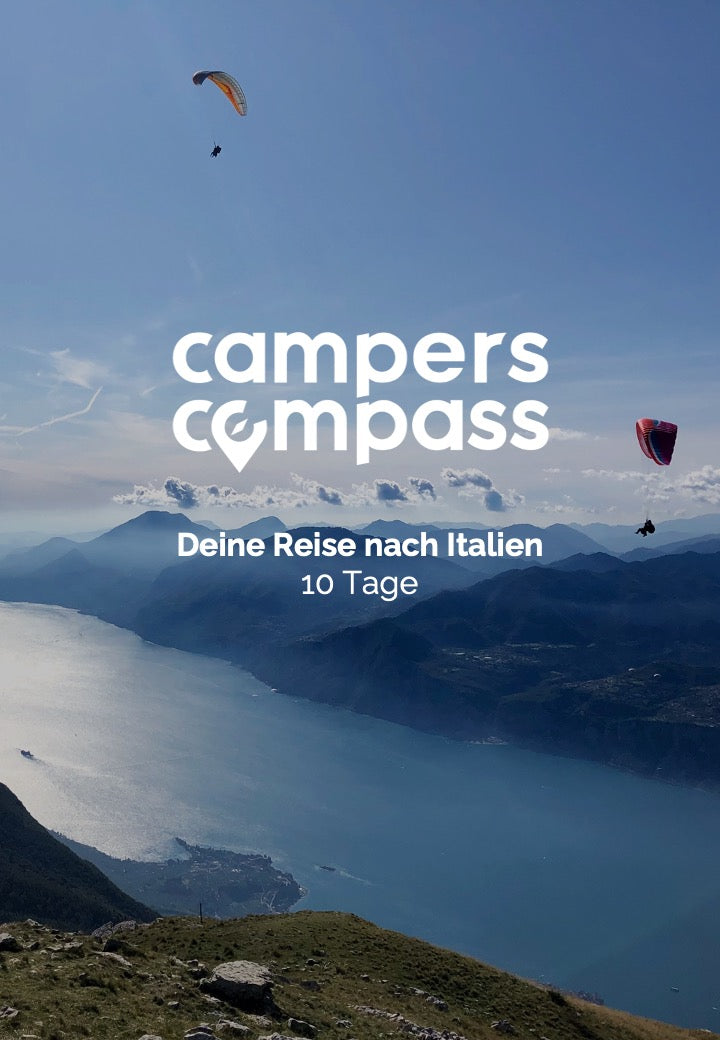 Routenplan 10 Tage Italien